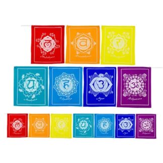 Banderas Meditación Chakras
