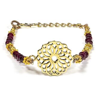 Pulsera Granate Semilla de la Vida