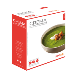 CREMA DE GUISANTES CON BACON