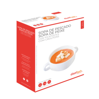 SOPA DE PESCADO CON PICATOSTES