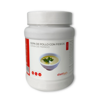 SOPA DE POLLO CON FIDEOS 450G