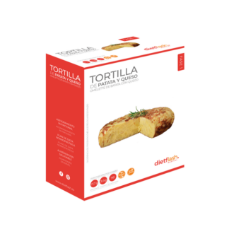 TORTILLA DE PATATA Y QUESO